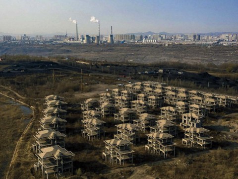 An abandoned development project in China